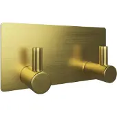 EAVY - Zelfklevende handdoekhaakjes RVS - handdoekhouder - wandhaak - plakhaak - Goud