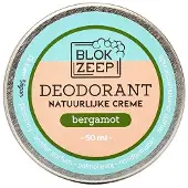 Blokzeep Deodorant crème bergamot 50 ml