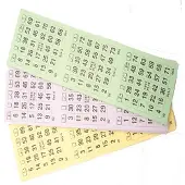 Twisk 75BT01 - Bingoblokken 100x3Krt - Set van 10 (10 stuks)