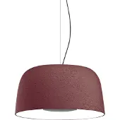 Marset Djembé Pendant Lamp Ø 41.6 cm x H 21 cm | Red | Triac