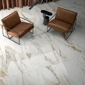 Flaviker Tegel 60 x 120 cm - Antique White - Keramiek - Rechthoekig - 2 stuks - 1,44 m2 - Marmerlook - Vloertegels - Wandtegels - Tegels - 0003544