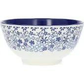 Bunzlau Castle Schaal Melamine Indigo Lace (Ø15 cm)