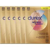 Durex Condooms Nude 20st - 6 Stuks - Voordeelverpakking