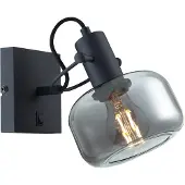 Steinhauer Wandlamp Glaslic smoke glas