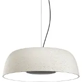 Marset Djembé Pendant Lamp Ø 63 cm x H 23 cm | White | Triac