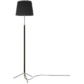 Santa & Cole Pie de Salón Vloelamp G3 | Black Ribbon | Chrome-Plated