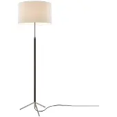 Santa & Cole Pie de Salón Vloelamp G2 | White Linen | Chrome-Plated