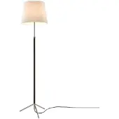 Santa & Cole Pie de Salón Vloelamp G3 | White Linen | Chrome-Plated