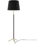 Santa & Cole Pie de Salón Vloelamp G1 | Black Ribbon | Polished Brass