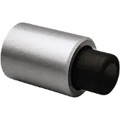 Deni Deurstopper wandmodel geveerde stootbuffer Robusto zilver