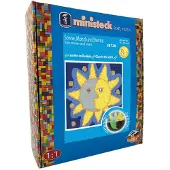 Ministeck mozaïek Glow in the Dark zon, maan en sterren XXL box 3700 stuks.