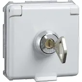 Schneider Electric -stopcontact 225064 16A verschillende kabelaansluiting rw Wandcontactdoos met randaarde Fashion Zuiver wit 1 stuk(s)