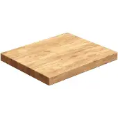 Sjithouse Furniture wastafelblad hout 25x22,5cm coal oak antraciet
