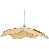 LINDBY Hanglampe , Astraia, dimbare, Beige, Woonkamer, Stof