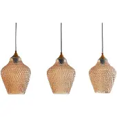 LINDBY Hanglampe , Drakar, dimbare, Beige, Keuken, Glas, Vintage / Retro