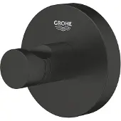 GROHE Essentials Handoekhaak - enkel - matte black 1024602430