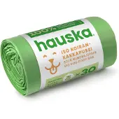 Hauska Hondenpoepzakje Handvat 30 Stuks