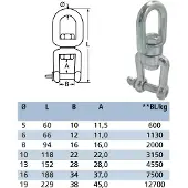 BREG RVS Wartel - Oog/Gaffel