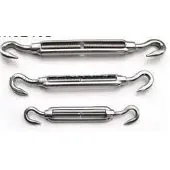 BREG Spanschroef met haken - RVS A4-AISI316