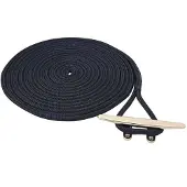 BREG Polyester landvast met oogsplits - Navy