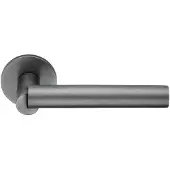 DnD | Deurkruk | BOOLE RR FI | Gun Metal PVD | Rond Rozet