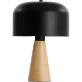 Luqaza Tafellamp Aimo - Zwart - Ø25cm