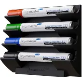 Legamaster whiteboard markerhouder zwart