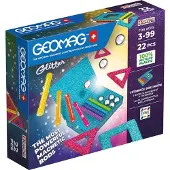 Geomag Jeu de construction Ecofriendly 22 Pcs Glitter Gardenkraft