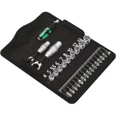 Wera KK Zyklop Mini 2 05135918001 Dopsleutelset Metrisch 1/4 (6,3 mm) 27-delig