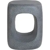 Beliani PELMO - Bijzettafel-Grijs-Lichtbeton (MgO)