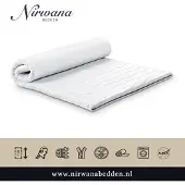 Nirwana bedden - Topdekmatras - 100x190 -Koudschuim HR - 7CM
