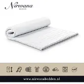 Nirwana bedden - Topdekmatras - 160x190 - Koudschuim HR - 7CM