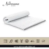 Nirwana bedden 170x190 Topdekmatras - Topper NASA-VISCO - Traagschuim - 7 CM