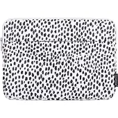 Canvas Artisan Laptophoes 13.3 Inch - Laptop Sleeve – Panterprint Wit