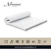 Nirwana bedden Topdekmatras - Topper 160x210 - Koudschuim HR50 8 cm dik