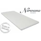 Nirwana bedden Topdekmatras - Topper Nasa-Visco Traagschuim 160x200 c.a 7cm dik
