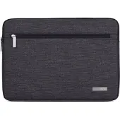 Canvas Artisan Laptophoes 14 inch - Sleeve - Donkergrijs