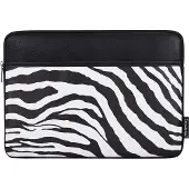 Canvas Artisan Laptophoes 13.3 Inch PU – Laptop Sleeve – Zebra Wit