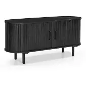 Giga Meubel Tv-meubel Merel Zwart 120cm