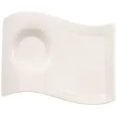 Villeroy & Boch New Wave Caffè Party Plate Small 17x13 Cm - Kleine borden Porselein White - 1024842831