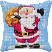 Kanex kruissteekkussen 99028 kerstman
