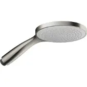 Hotbath Ace AC370 handdouche velvet 13cm rond geborsteld nikkel