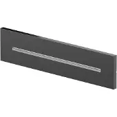 Hotbath Mate M162 inbouw waterval badkraan zwart gepolijst PVD