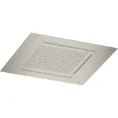 Hotbath Ace AC146 inbouw hoofddouche 50cm vierkant met waterval en verlichting chroom