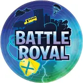 Amscan - Battle Royal - Borden (8 stuks ECO)