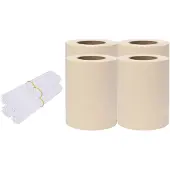 vidaXL Tuinschermen 4 st 35x0,19 m PVC crèmekleurig