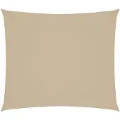 vidaXL Zonnescherm rechthoekig 2x2,5 m oxford stof beige