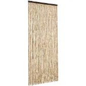 vidaXL Vliegengordijn 90x220 cm chenille beige