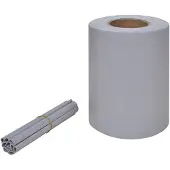 vidaXL Privacystrip 70x0,19 m PVC lichtgrijs