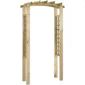 vidaXL Tuinboog 110x60x210 cm geïmpregneerd massief grenenhout